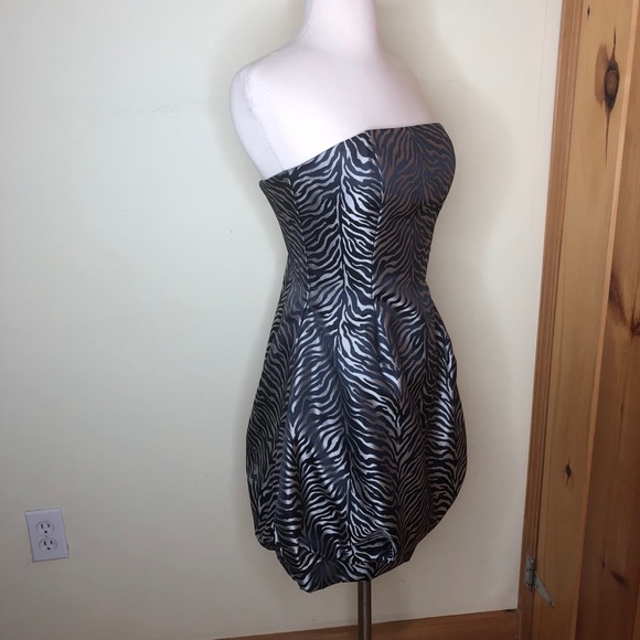 Vintage Cache Zebra Dress - Picture 3 of 12